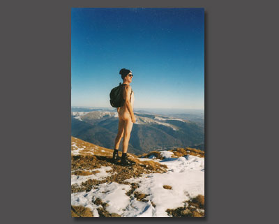 nude mountaineer